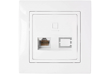 Беларусь Розетка скрытая компьютерная с одним гнездом РК18-012 | код Розетка РК18-012 | БелТИЗ