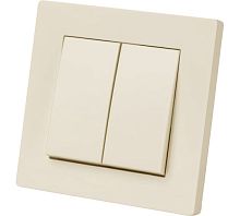Выключатель 2-х кл. 10А сл. кость Сенеж TDM | код SQ1816-0111 | TDM