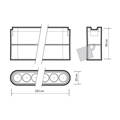 Светильник трековый светодиодный низковольтный ДПО16 1312R 12W 3000K spot 36° черный IP20 Jazzway | код 5056992 | JazzWay фото 4