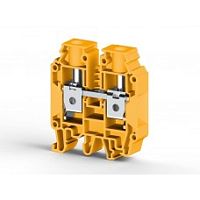 304 293, Клеммник на DIN-рейку 25мм.кв. (желтый), AVK25 RD | код 0.0.0.3.04293 | KLEMSAN