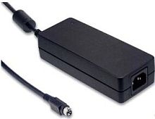 Адаптер настольный, AC-DC, медицинский, 102Вт, ККМ, вход 80...264B AC 47...63 Гц, 113...370B DC, выход 12B/8.5A, изоляция 4000В AC, 167x67x35мм, -30...+60С, сетевой разъём IEC320-C14, выходной разъем KYCON KPPX-4P | код GSM120A12-R7B | Mean