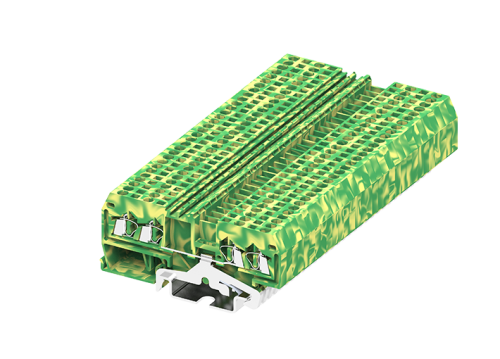 215935 Клемма ТА 2-2 заземл., плоско-пруж. зажим, сеч. 1.5мм2, желто-зел, шт | код 215935 | SUPU 215935 Клемма ТА 2-2 заземл., плоско-пруж. зажим, сеч. 1.5мм2, желто-зел, шт | код 215935 | SUPU