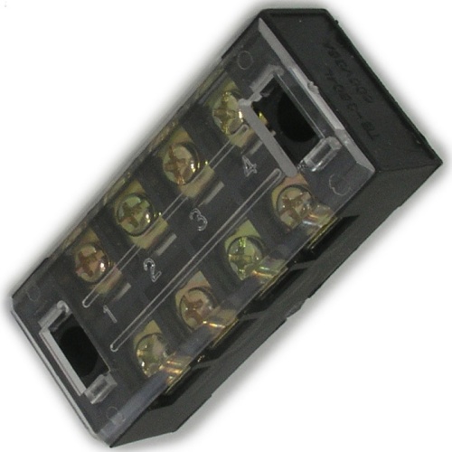 Клеммная колодка винтовая с крышкой RUICHI TB-3504, 8 контактов, М4, 35 А, 600 В, 8 AWG, 10 мм2, корпус пластик модифицированный | код 65281 | Ruichi Клеммная колодка винтовая с крышкой RUICHI TB-3504, 8 контактов, М4, 35 А, 600 В, 8 AWG, 10 мм2, корпус пластик модифицированный | код 65281 | Ruichi