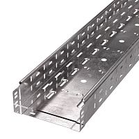 Лоток перфорированный Стандарт 200х80х3000 (0,8 мм) (6 м/уп) Промрукав | код PR16.0009 | ПРОМРУКАВ