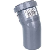 Отвод канализационный 50х30 град. | код 112110 | Ostendorf