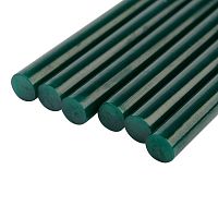 Стержни клеевые диаметр 7 мм, 100 мм, зеленые (упак - 6 шт.) | код 09-1018 | REXANT