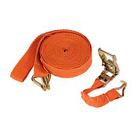 Стяжка для груза REXANT багажная с крюками, с храповым механизмом, 5х0.038 м | код 80-0241 | REXANT