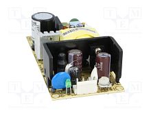 Источник питания AC-DC, 45Вт, вход 85…264V AC, 47…63Гц /120…370В DC, выход 48В/1A, рег. вых 43.2…52,8В, изоляция 3000В AC, открытая плата 101.6х50.8х29мм, -30…+70С | код EPS-45-48 | MeanWell