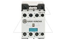 Контактор CNN 22 10 220/230V 50Hz, 3P, 22A/(30A по AC-1), 11kW(400VAC), 220/230VAC, 1NO | код EAC606669 | Rade Koncar