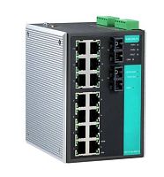 Коммутатор EDS-516A-MM-SC Ethernet switch 14 10/100 BaseTx, 2 100 BaseFx multi mode, SC | код 00-01179039 | MOXA