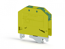 337 010, Болтовой Клеммник под кольцевой наконечник на DIN-рейку 2,5 мм.кв. (земля), PB 2,5/NM | код 0.0.0.3.37010 | KLEMSAN