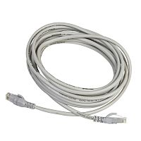 Коммутационный шнур кат.5е UTP 5м Серый | код DCEPCURJ05GYM | SCHNEIDER ELECTRIC