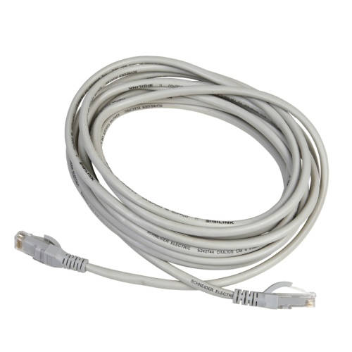 Коммутационный шнур кат.5е UTP 5м Серый | код DCEPCURJ05GYM | SCHNEIDER ELECTRIC