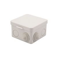 Коробка распределительная наружного монтажа с откидной крышкой 80х80х50 мм, IP54 REXANT | код 28-3064 | REXANT