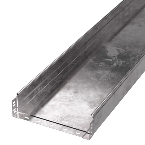 Лоток неперфорированный Стандарт 300х80х3000 (1,0 мм) (6 м/уп) Промрукав | код PR16.2296 | ПРОМРУКАВ