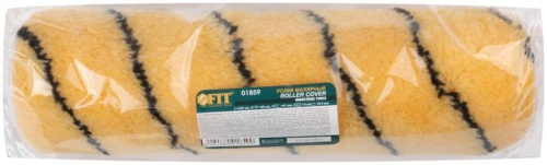 Ролик полиакриловый с черной полоской диам. 40/61мм ворс 10.4мм 230мм беж. FIT 01859 фото 3