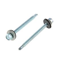 Саморез усиленный КР ZP сверло 5.5х64 (коробка с окном) (уп.60шт) Tech-Krep PRO/Zitar 124630