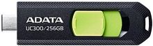 Флеш Диск A-Data 256GB Type-C UC300 ACHO-UC300-256G-RBK/GN USB3.2 черный/зеленый | код 1907882 | A-DATA