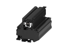TC4-FUSE-GY Клемма TC пружин., с выносным держателем предохранителя, сеч. 4мм2, сер., шт | код TC4-FUSE-GY | SUPU