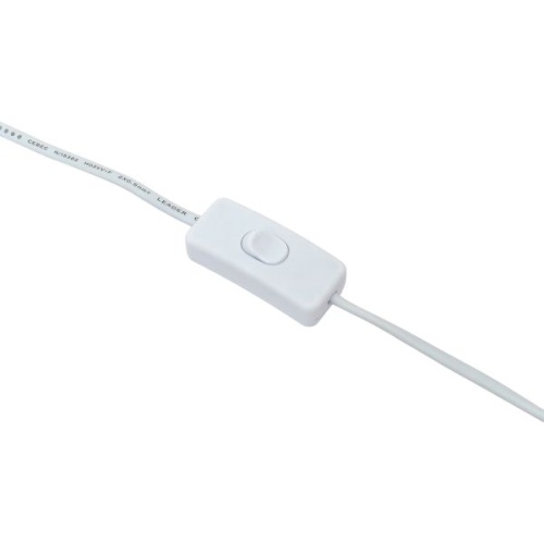 Шнур для бра с выключателем 2 м 2*0,5 мм2 EKF | код ASB-610 | EKF фото 3