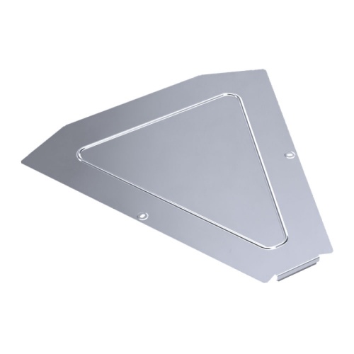 Крышка угла горизонтального 45 градусов Стандарт INOX (AISI 316) 600 Промрукав | код PR16.3462 | ПРОМРУКАВ