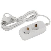 Удлинитель электрический UDL-10-230-E Greenline 2 розетки с заземлением 3м ПВС 3х0.75кв.мм Эра Б0064947