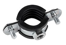 Хомут стальной 4" (107-116 мм), с уплотнителем | код hsu1400 | EKF