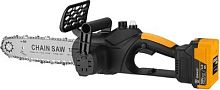 Электрическая цепная пила Deko DKCHS 20 дл.шины:12 (30cm) 2аккум. 4Ач ЗУ (085-2000) | код 2016674 | DEKO