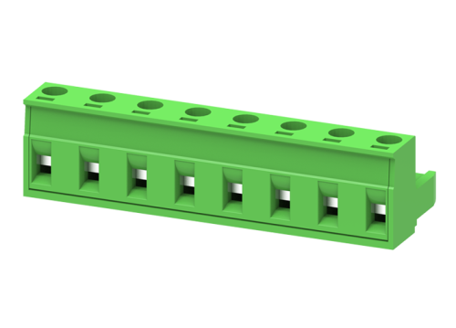 MC-RB7.62H10C Разъём гнездовой MC, шаг 7.62мм,10 конт., зел., шт | код MC-RB7.62H10C | SUPU