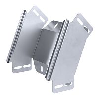 Угол вертикальный внешний 45 градусов Стандарт INOX (AISI 316) 200х80 Промрукав | код PR16.2935 | ПРОМРУКАВ