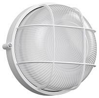 Светильник НПП1302 белый/круг с реш.60Вт IP54 | код. LNPP0-1302-1-060-K01 | IEK