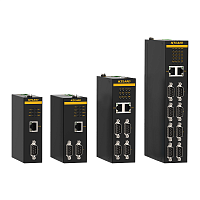 Преобразователь интерфейсов KPS3102A-1T2D-232/485/422-L17-L17 302173106 1 10/100Base-T(X) Ethernet port, 2 RS232/422/485 serial port,12-48VDC(06160443) | код 00-06160443 | Kyland