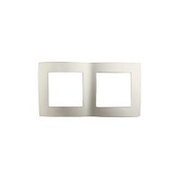 Рамка на 2 поста, Эра12, шампань, 12-5002-04 | код Б0014754 | ЭРА