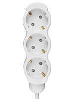 Удлинитель бытовой Люкс 3 гнезда, 5 м, с/з, с з/ш, ПВС 3х0,75 мм2, 10 А, 250 В, 2400 Вт TDM | код SQ1303-4018 | TDM