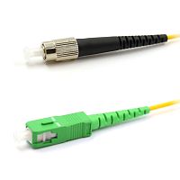 Патч-корд оптический переходной (SM), 9/125 (OS2), SC/APC-FC/UPC, (Simplex), LSZH, 20м | код 50-2879 | REXANT