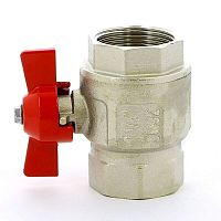 Кран шаровой 1/4' ВВ ручка бабочка IDEAL (092 1/4') | код RG008S1SLOKQKI | ITAP