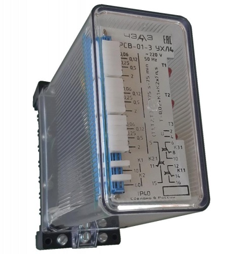 Реле времени РСВ-01-3 0,075с-75мин 110В 50Гц | код A8119-76916613 | ЧЭАЗ Реле времени РСВ-01-3 0,075с-75мин 110В 50Гц | код A8119-76916613 | ЧЭАЗ