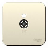 Розетка TV BLANCA, оконечная, молочный | код. BLNTA000012 | Schneider Electric
