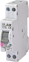Диффер. автоматический выключатель KZS-1M C 13/0,01 тип A (6kA) (нижн. подключ.) | код 002175423 | ETI