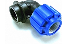 Отвод ПНД компрессионный ВР 25 х 1' | код 50022501 | Политэк