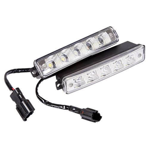 Дневные ходовые огни в алюминиевом корпусе с боковым креплением 10 диодов, встроенный стабилизатор | код 80-1126 | LAMPER Дневные ходовые огни в алюминиевом корпусе с боковым креплением 10 диодов, встроенный стабилизатор | код 80-1126 | LAMPER