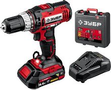 Дрель-шуруповерт Зубр ДШЛ-145-21 аккум. патрон:быстрозажимной | код 1612657 | ЗУБР