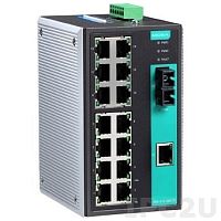 Коммутатор EDS-316-M-SC Ethernet Switch 15 10/100BaseT(X) ports, 1 multi mode SC 100Base | код 00-01165417 | MOXA