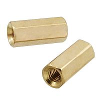 Стойка для печатной платы RUICHI PCHSS-12, шестигранная латунная | код 77213 | Ruichi