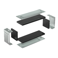 Комплект для обеспечения степени защиты IP44 в местах соединения секций лотков 600х50, цинк-ламель | код SIP00560HDZL | DKC