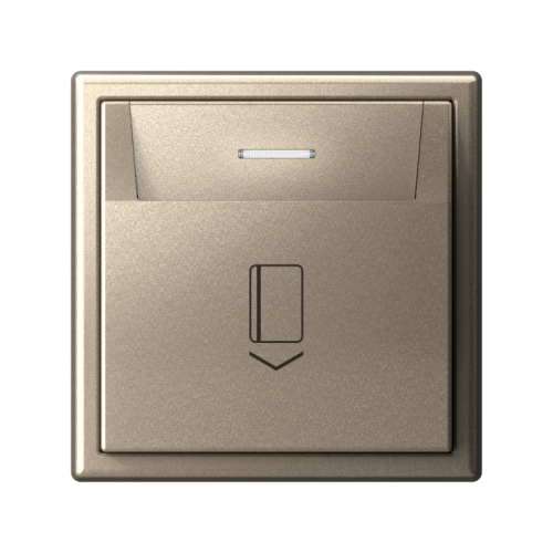 ARTGALLERY ВЫКЛЮЧАТЕЛЬ карточный 10А, без задержки времени, быстр.клемм., ШАМПАНЬ | код GAL000514S | Systeme Electric фото 3