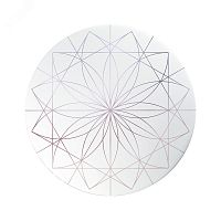 Светильник светодиодный ДБО-36w 6500К 2760м IP20 матовый рисунок с декоративным узором Астра Jazzway | код 5031067 | JazzWay