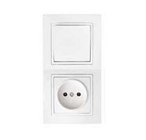 Беларусь Блок скрыт1-клвыкл+1местн роз | код В-РЦ-726 | БелТИЗ