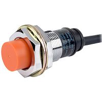 Датчик индуктивный, М18x1, L=54мм, зона чувствительности 8мм, NC, 2-х проводный, кабель 2м, 100-240VAC | код PR18-8AC | AUTONICS