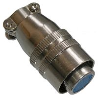 Разъём быстроразъёмный RUICHI XS12-3 (Zn) cable jack, 3-х контактый | код 106601 | Ruichi